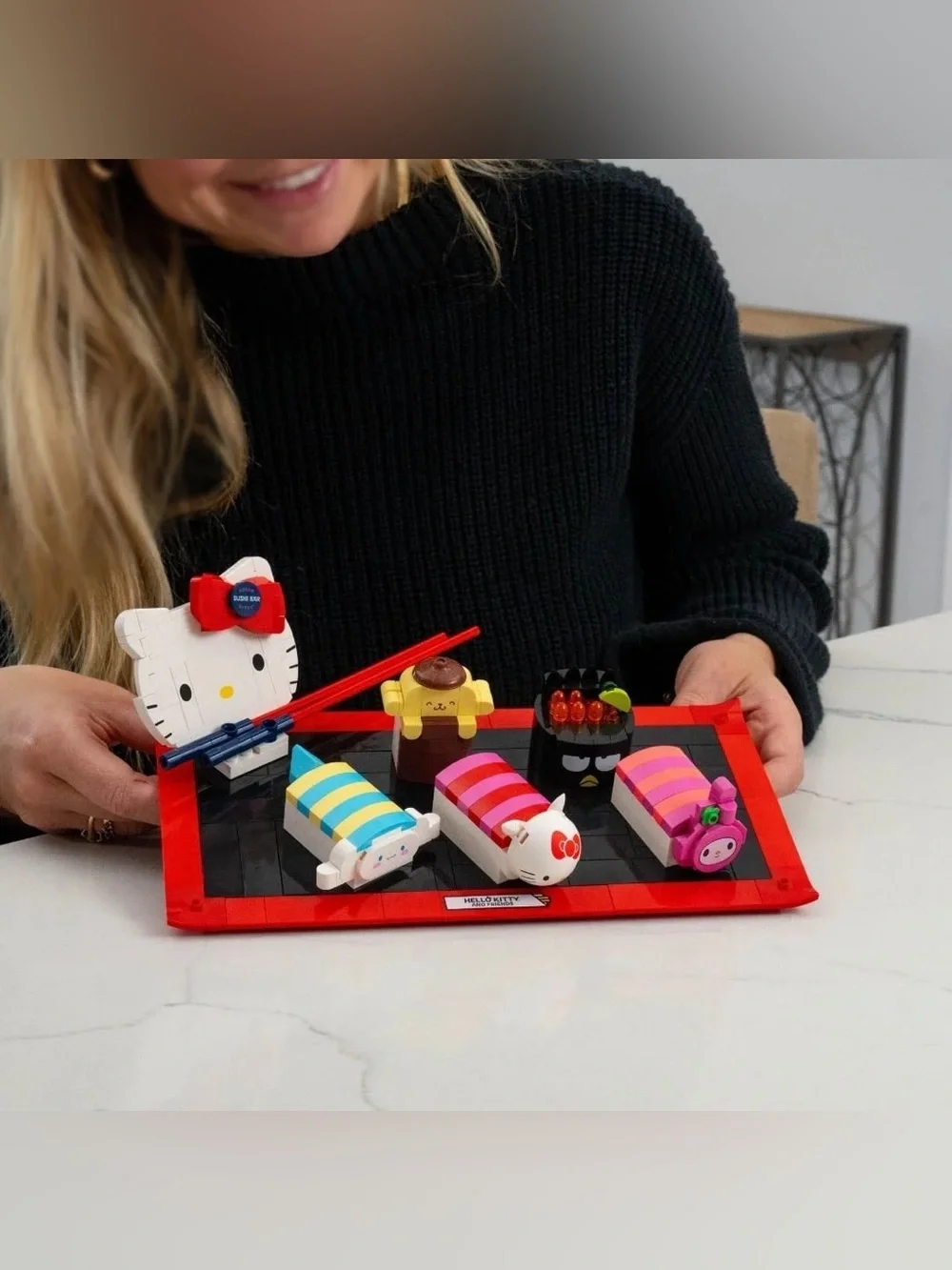 Brickcraft Sanrio Hello Kitty & Friends SushiPlatter Building Set 383 piece